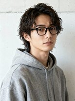 エイチ メンズ(H)&nbsp;ツーブロックマッシュラウンドマッシュジェットモヒカン