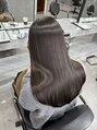 アイニティ 江坂(Inity) 髪の質感をかなり大事にしています。見た目で好印象な質感へ