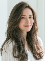 ビフィーノ リルネ(Bifino Rilune) 40代/大人ガーリー/ダークアッシュ/似合わせカット/川西池田