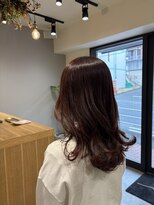 キュー(CEU)&nbsp;【善行/湘南台】カット+カラー/ピンクベージュ