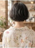 ひし形ショートボブ/大人ショートヘア/40代/50代/60代/表参道