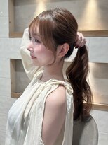 フォンズ(FONS)&nbsp;前髪カット　顔まわりカット　縛っても可愛い顔まわり