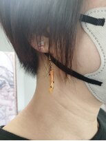 エヴァン(Evan)&nbsp;お顔周りスッキリ オン眉 でも動きのある ショート