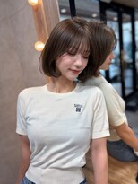 リエンス(RIENS)&nbsp;【RIENS】シースルー前髪のブラウン