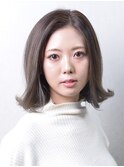 大人気!切りっぱなしボブスタイル!