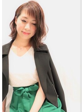 リライト(re:LIGHT) コーラルピンク×外ハネボブ