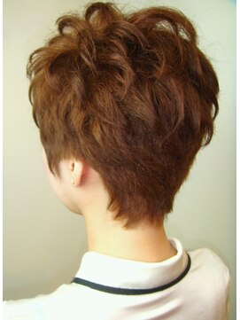 アクアスヘアーデザイン 西原店(AQUAS hair design) アクアスヘア西原店　レディースショート/パーマ