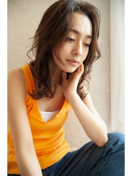 ケイト(kate) 【kate 大宮】レイヤーミディ×シアグレージュ