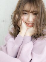 ルノン フィージュ(LUNON fieju)&nbsp;【LUNON fieju】ふんわりブラウンベージュ