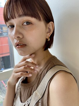 ネルバイグリーン(Nelle by green) ボブ　ワンレングスボブ（KENJI)