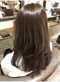 ロングレイヤー＊透明感カラーリング