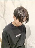 【嶋津】men'sでも似合うハイライトカラー