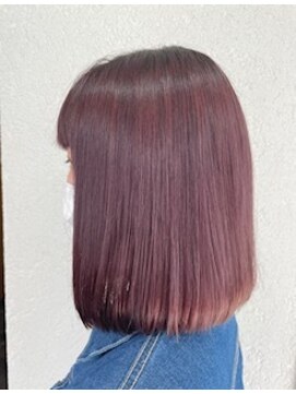 アジールヘア 所沢プロペ通り店(agir hair) ピンクパープル【イルミナカラー】
