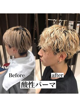 アース 南福島店(HAIR&MAKE EARTH) ソフトスパイラルパーマ