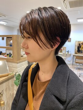 ヘアー テクニカ(hair Technica) 広瀬オススメ「女性らしい刈り上げショートボブ♪」