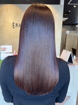 イーラヘアー(ERA HAIR)&nbsp;髪質改善さらさらストレート赤み消しカラーチョコレートブラウン