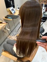 テトテ 三宮店(Tetote)&nbsp;／ヘルシースタイル／ショコラアッシュ／艶ストレート／