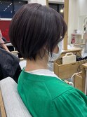 大人かわいい/丸みショート/10代20代30代
