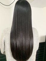 デューヘアー(due hair) 髪質改善×サラ艶ロング×透明感グレージュカラー!