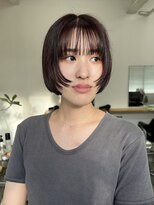 フィル(fil)&nbsp;ブリックブラウン　ミニボブ