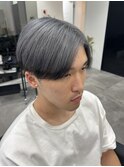シルバー×エンドカラーブラック