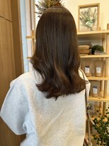 エム バイ ブローチェ(em by BROCHE)&nbsp;透明感くすみアッシュグレー　【ブリーチなしカラー】