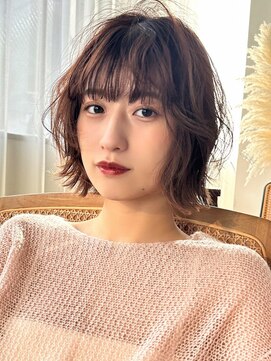 ラフィス ヘアー エルア 武庫之荘店(La fith hair elua) 【La fith】マチルダボブ×モカブラウン