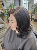 弱酸性パーマで毛先までクルン♪はずむスチーム温パーマ