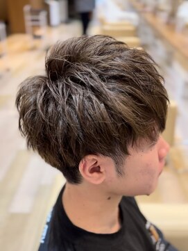 シアン(cyan) 束間ショートツーブロ