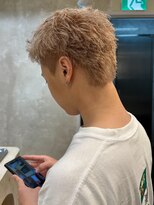 ルースト 渋谷店(ROOST)&nbsp;スパイキーショート×ミルクティーベージュ