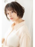 ゆるふわカールくせ毛風エアリーショートボブZ越谷20代30代40代