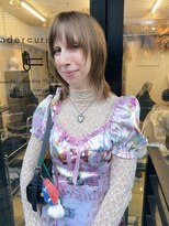 アンダーカレント(undercurrent)&nbsp;レイヤーカット/デザインカット/レイヤースタイル