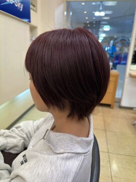 ブルースカイ 二俣川ドンキホーテ店(Blue-Sky) 大人可愛い艶カラーカシスピンク