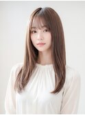 20代30代髪質改善ロイヤルストレート☆ストレートパーマ艶感