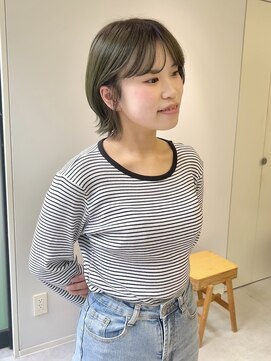 ハル 南平岸(HARU) オリーブ×ボブスタイル