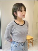オリーブ×ボブスタイル