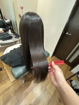 コアフィールみま 鳴門店の写真/髪のダメージヘアにお悩みの方必見！ダメージレスにこだわった、髪に優しい薬剤を厳選☆