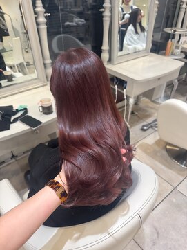 ザックラフィネ(ZACC raffine) ダブルカラー×縮毛矯正