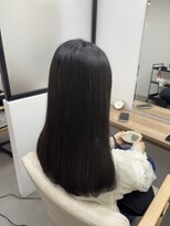ヘアーアートシフォン 池袋西口店(Hair art chiffon)&nbsp;大人ガーリー/ダークアッシュ/着物/縮毛矯正/白髪染め/池袋
