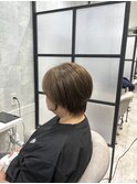 白髪ぼかし/脱白髪染め/脱白髪染めハイライト/透明感