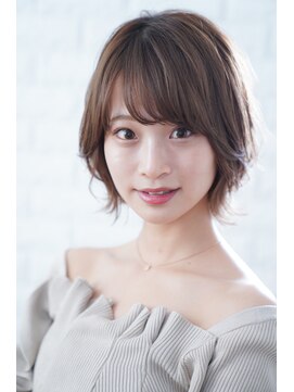 シーエヌ ナカオ 緑本店(cn nakao) 「大人可愛いニュアンスショート」