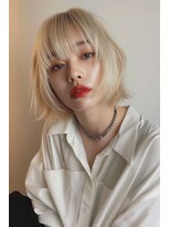 ルアナ(Luana)&nbsp;ブロンドカラーレイヤーウルフ