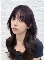 アマトウキョウ アユンチェ(AMA TOKYO×AYUNCHE)&nbsp;韓国ヘア　透明感カラー　2wayバング  レイヤーカット   顔周り