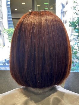 ヘアスタジオレイ(Hair Studio Ray)の写真/縮毛矯正をしたいけどダメージが心配…そんな方にもオススメ!ダメージレスに理想のストレートが叶う◎