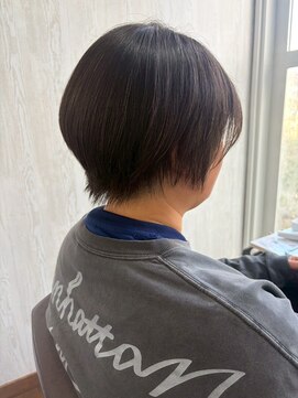 似合わせカット/上品ショートボブ/愛され髪/エイジングケア/小顔