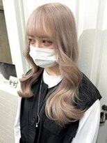 ゲーム 原宿店(GAME)&nbsp;ベージュ/ダブルカラー/ケアブリーチ/髪質改善/原宿