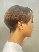 グレープバイン(GRAPEVINES)&nbsp;オレンジブラウン/刈り上げショート