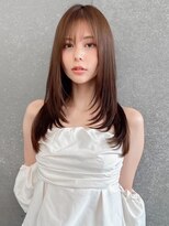 ロンドクレール 川崎(Lond clair) 韓国顔周り/ハイレイヤー/ミディアムレイヤーカット/川崎50