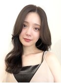 ロングレイヤー艶髪美髪 小顔 似合わせ ブラウンカラー 骨格補正