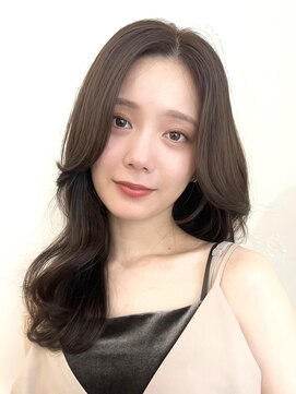 コート 青山(Cote) ロングレイヤー艶髪美髪 小顔 似合わせ ブラウンカラー 骨格補正